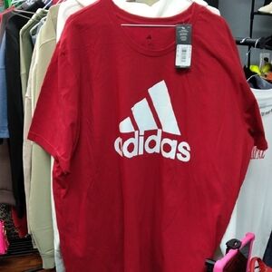 Adidas Men's Bold Red Tee